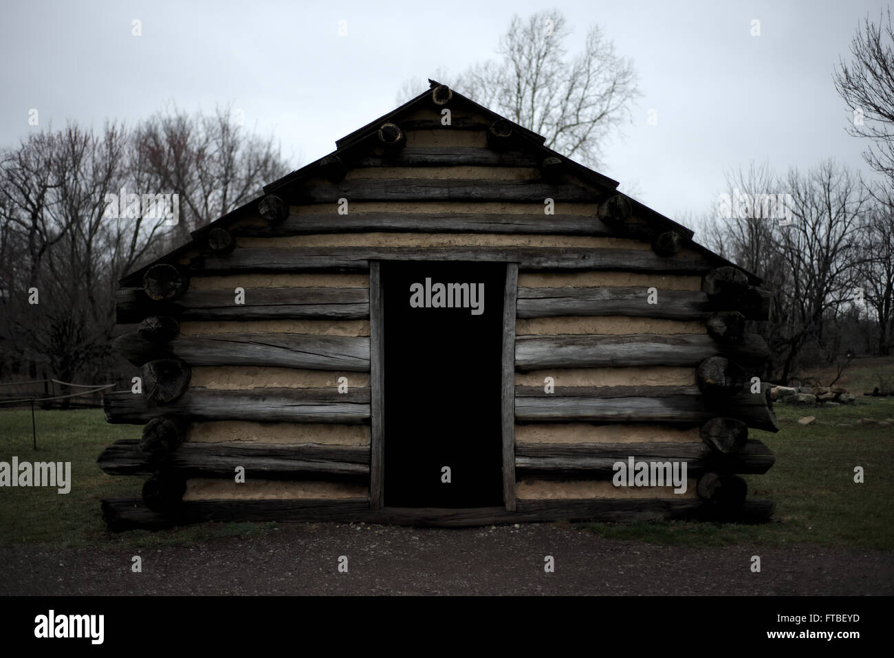 Log Cabin Pennsylvania Stock Photos Log Cabin Pennsylvania Stock