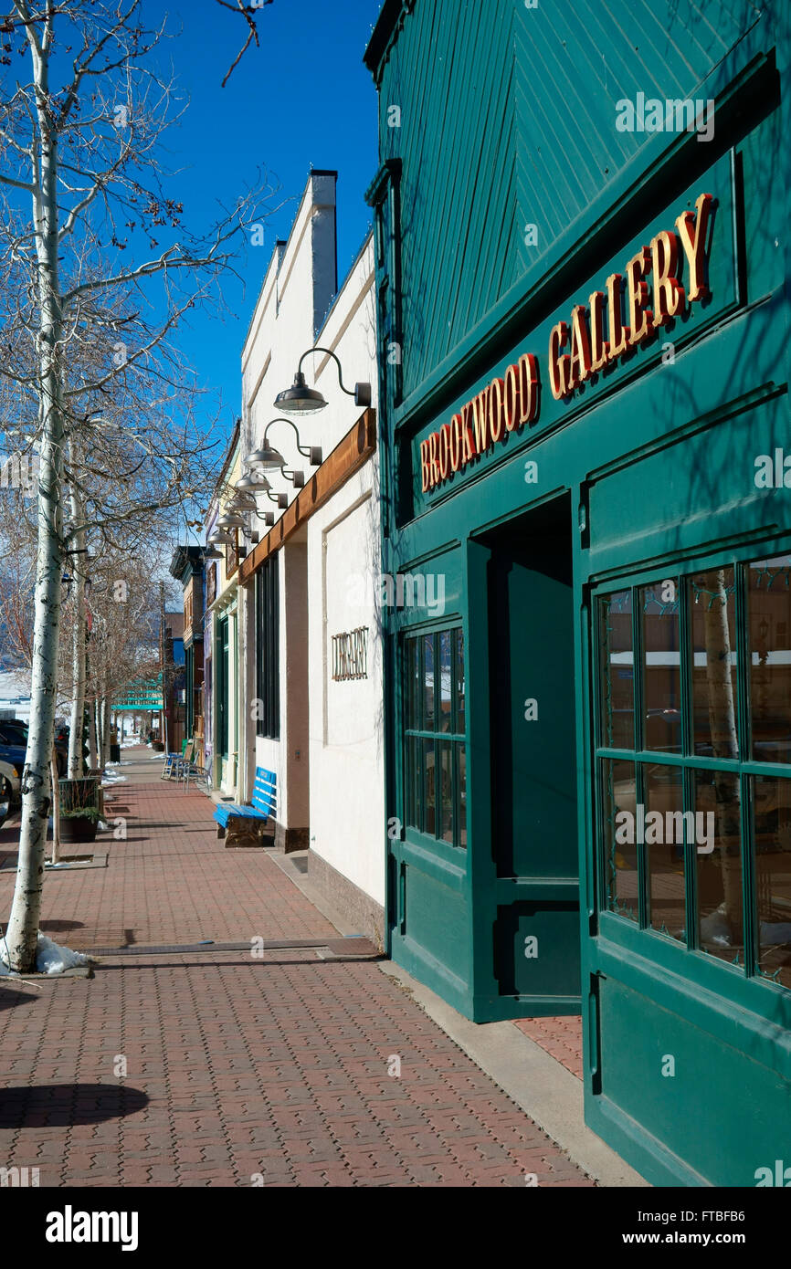 Historic Main Street, Westcliffe, Colorado, USA Stock Photo - Alamy, image size:866x1390