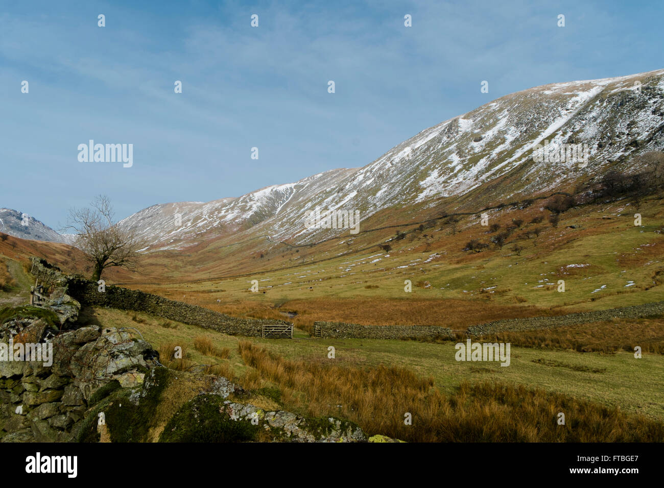 Troutbeck valley in the Lake District 4 Stock Photo Alamy