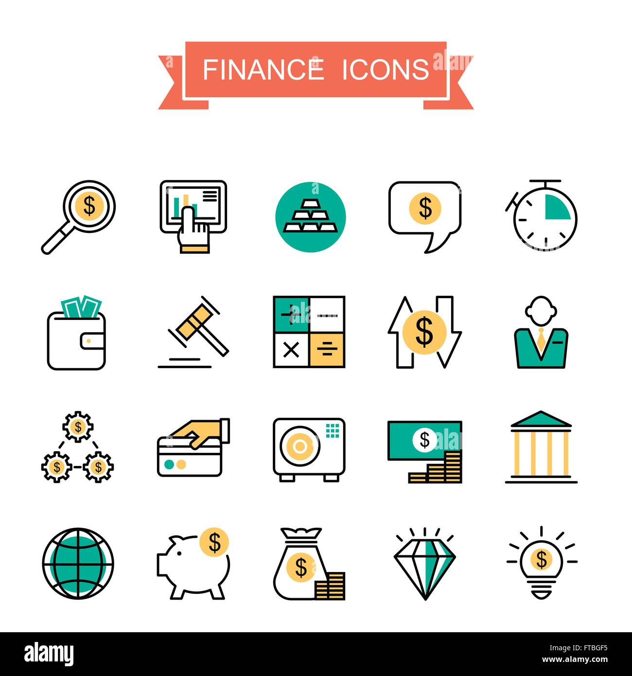 Finance operations Stock Vector Images Alamy