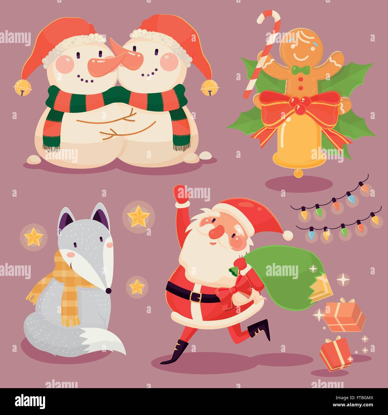 Flat collection congratulation card Stock Vector Images Alamy