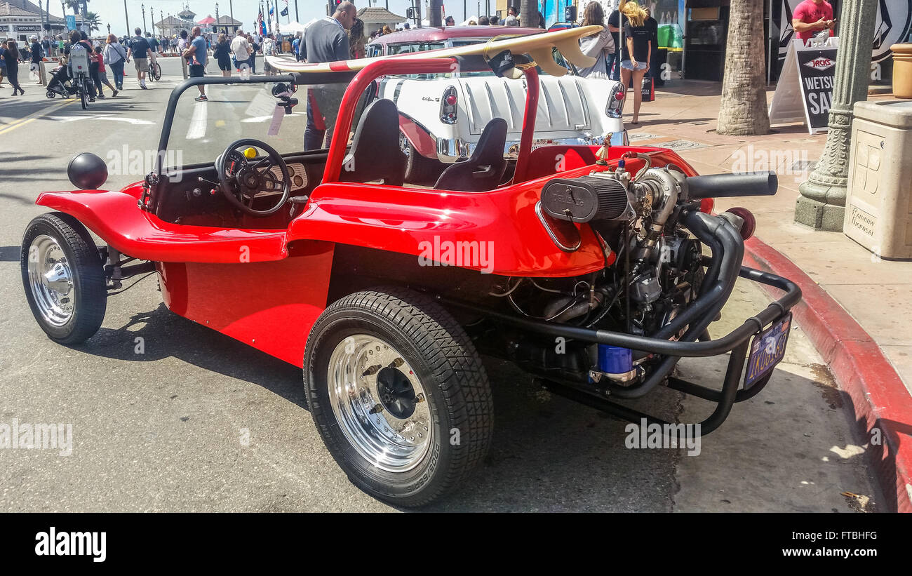 Beach Buggy, at the Huntington beach car show March 2016 Stock Photo