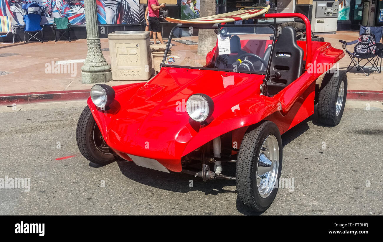 Beach Buggy, at the Huntington beach car show March 2016 Stock Photo