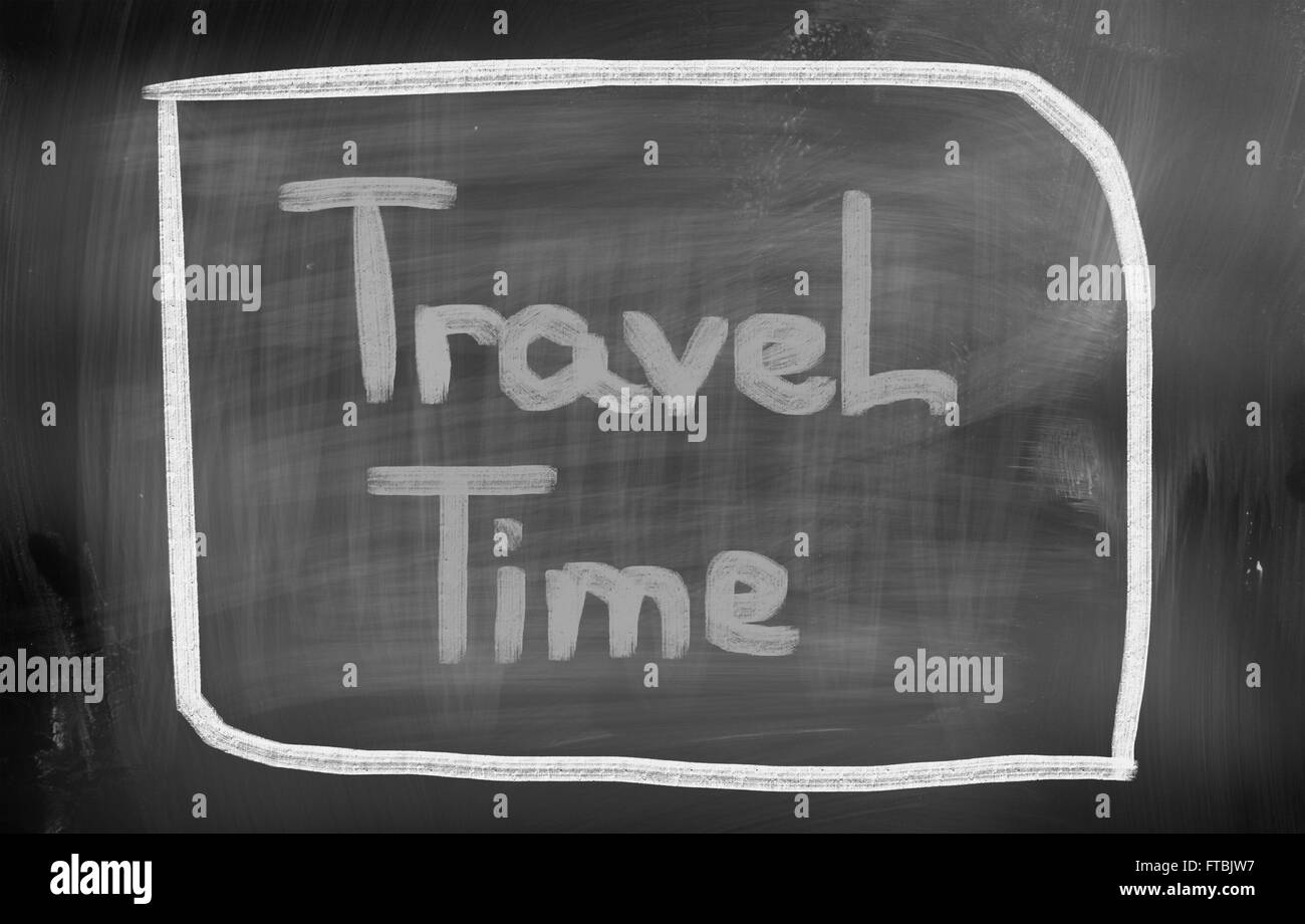 Travel Time Concept Stock Photo Alamy