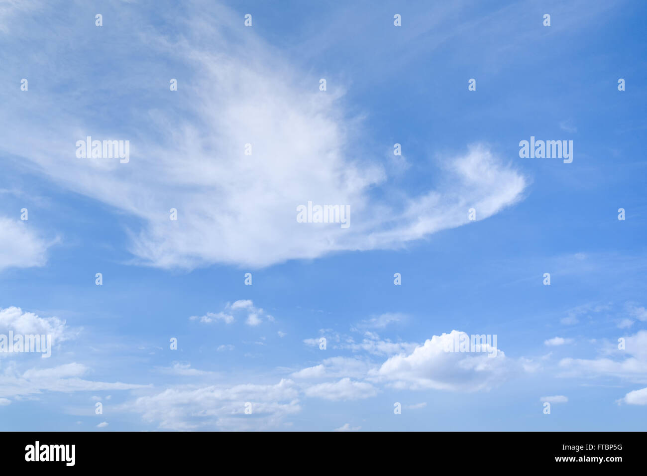 Blue sky clouds perspective hi-res stock photography and images - Alamy