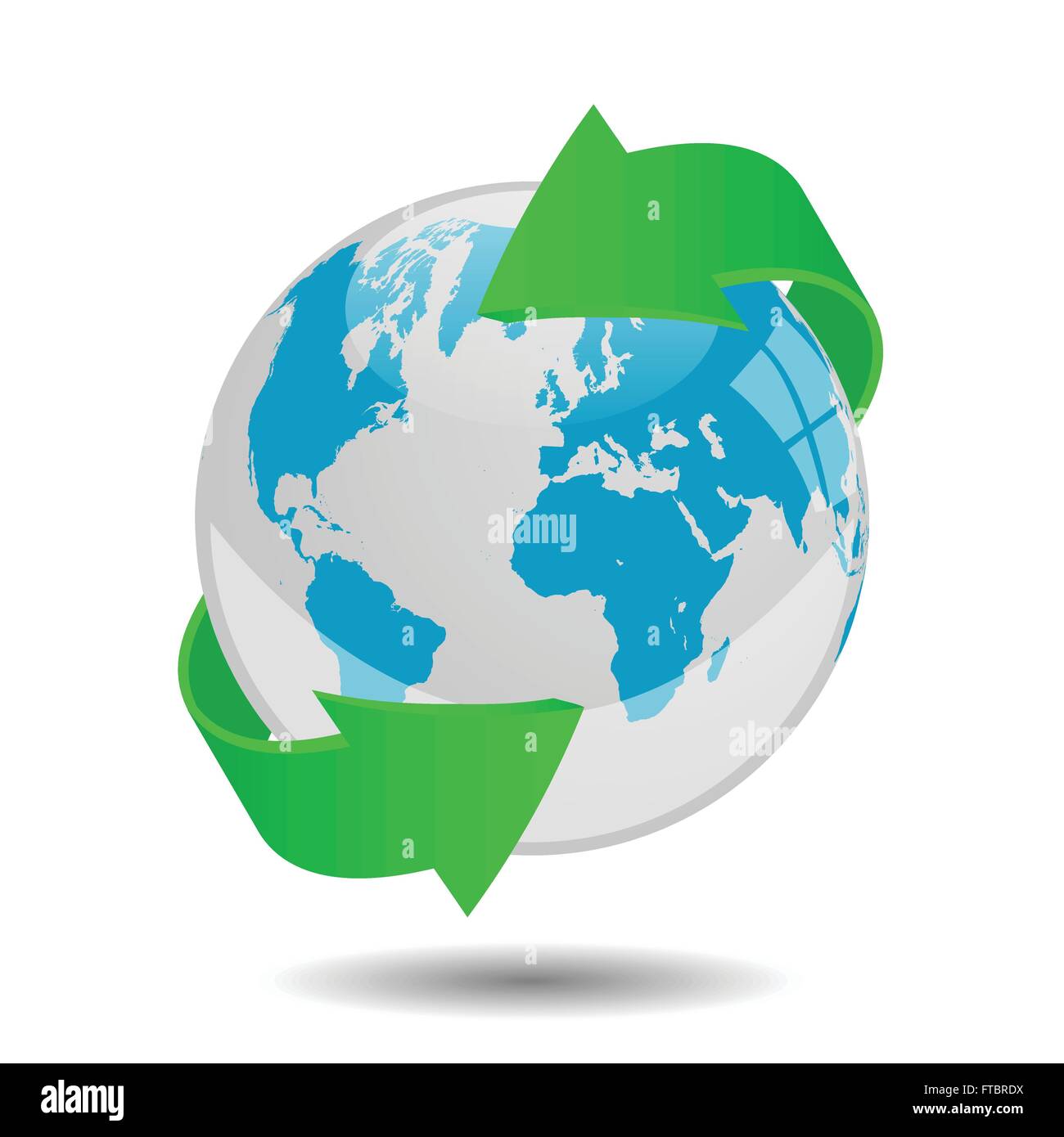 Earth globe vector illustration Stock Vector Image & Art - Alamy