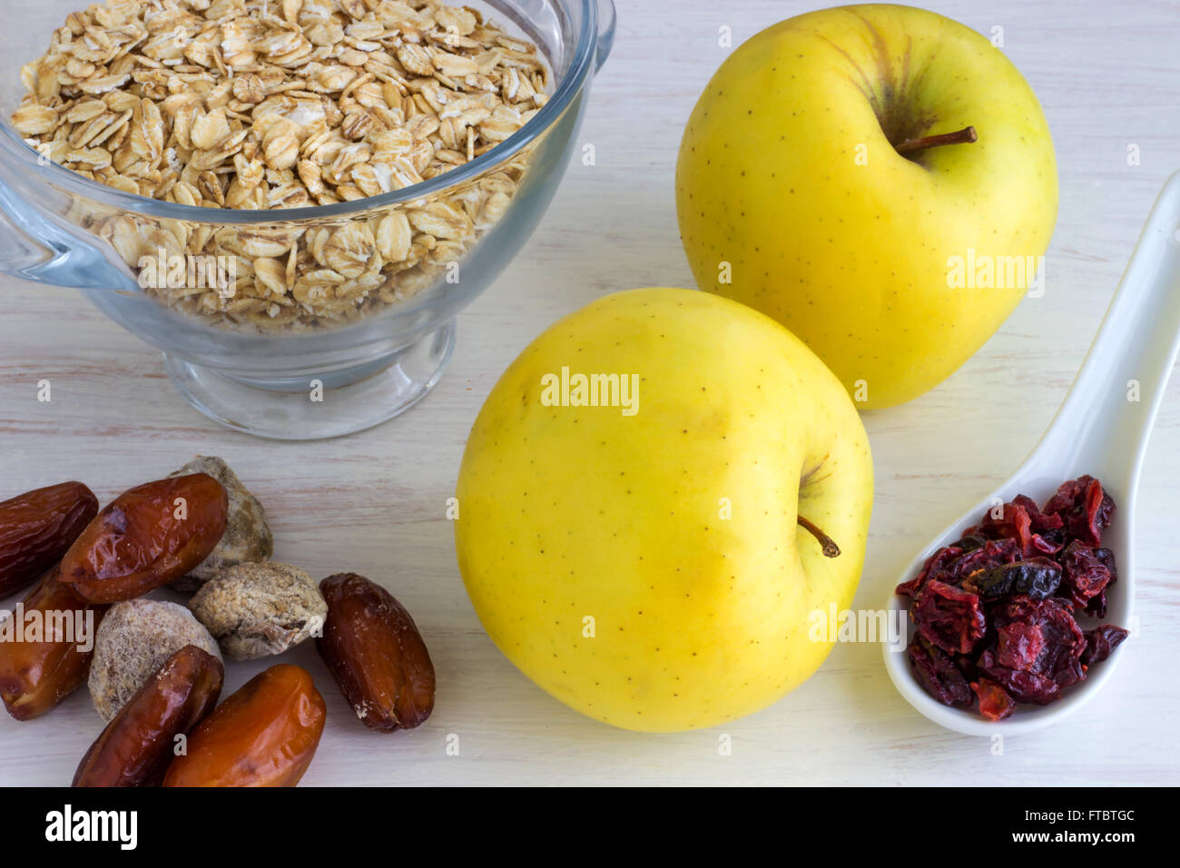 Healthy Breakfast Ingredients Stock Photo - Alamy