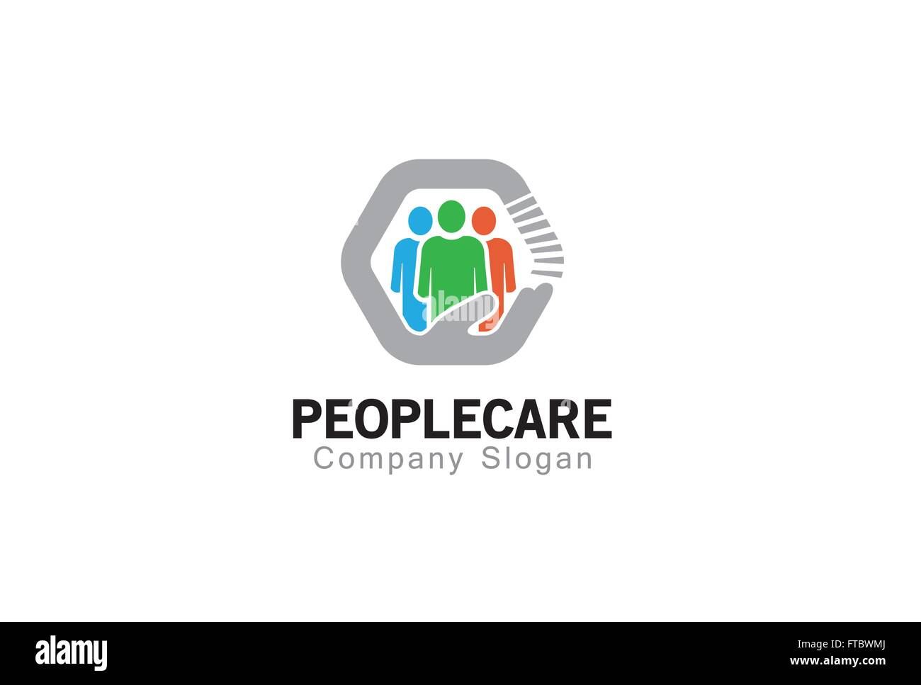 People Care Design Illustration Stock Vector