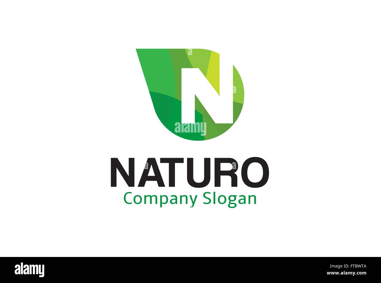 Naturo Design Illustration Stock Vector