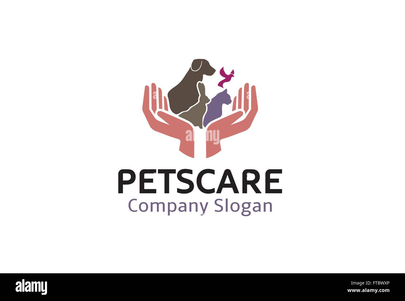 Pets care design Illustration Stock Vector
