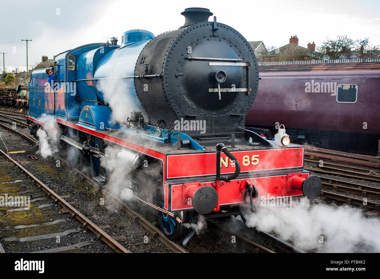 Merlin Steam Engine Mini Gnri hi-res stock photography and images - Alamy