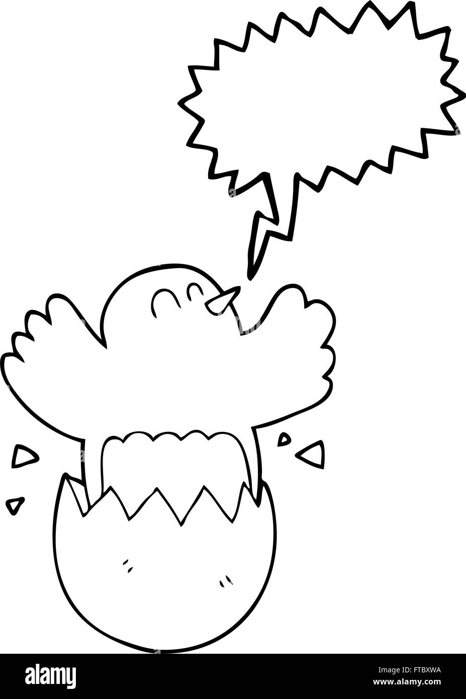 Hatching Eggs Clipart Black