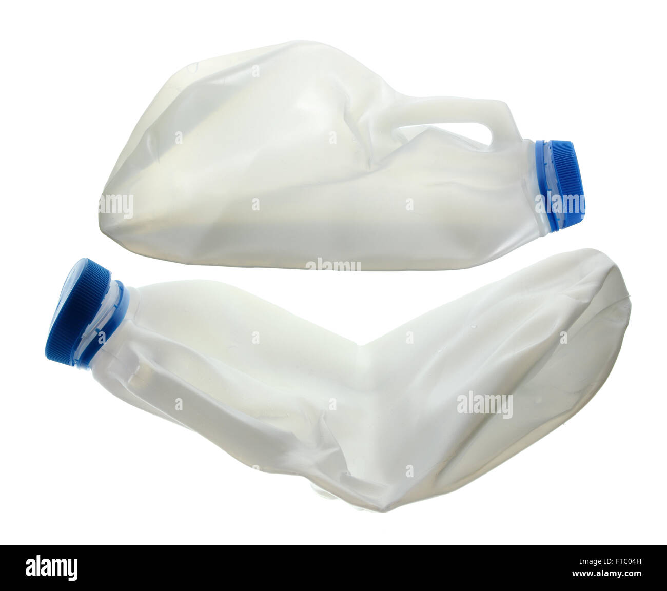 Plastic Milk Bottles for Recycling Stock Photo 101067137 Alamy