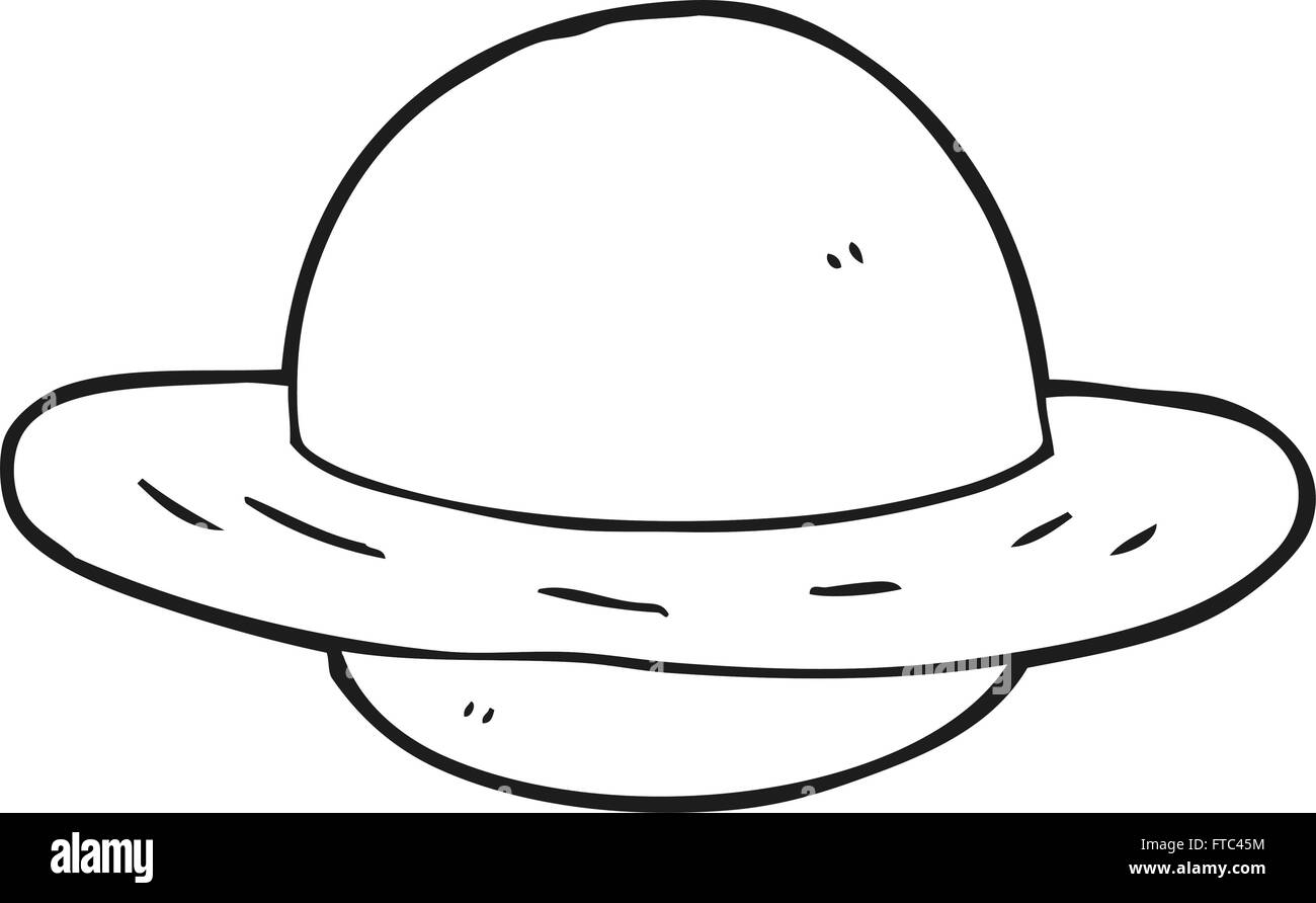 freehand drawn black and white cartoon planet Stock Vector Image & Art ...