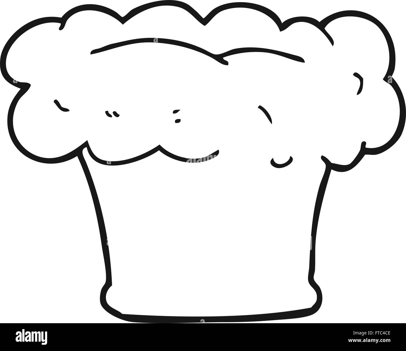 freehand drawn black and white cartoon loaf of bread Stock Vector Image ...