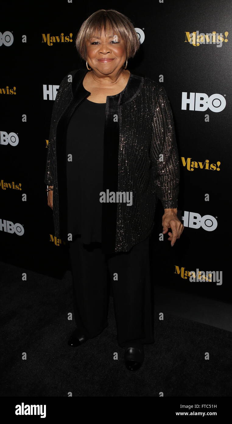 New York Premiere of 'Mavis!' at Florence Gould Hall Arrivals