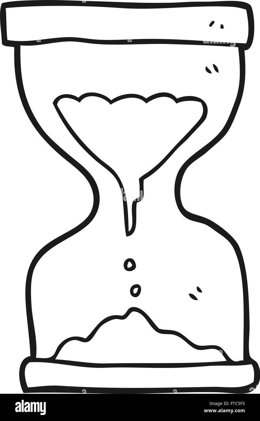 freehand drawn black and white cartoon sand timer hourglass Stock Vector Image & Art - Alamy freehand drawn black and white cartoon sand timer hourglass Stock Vector Image & Art - Alamy