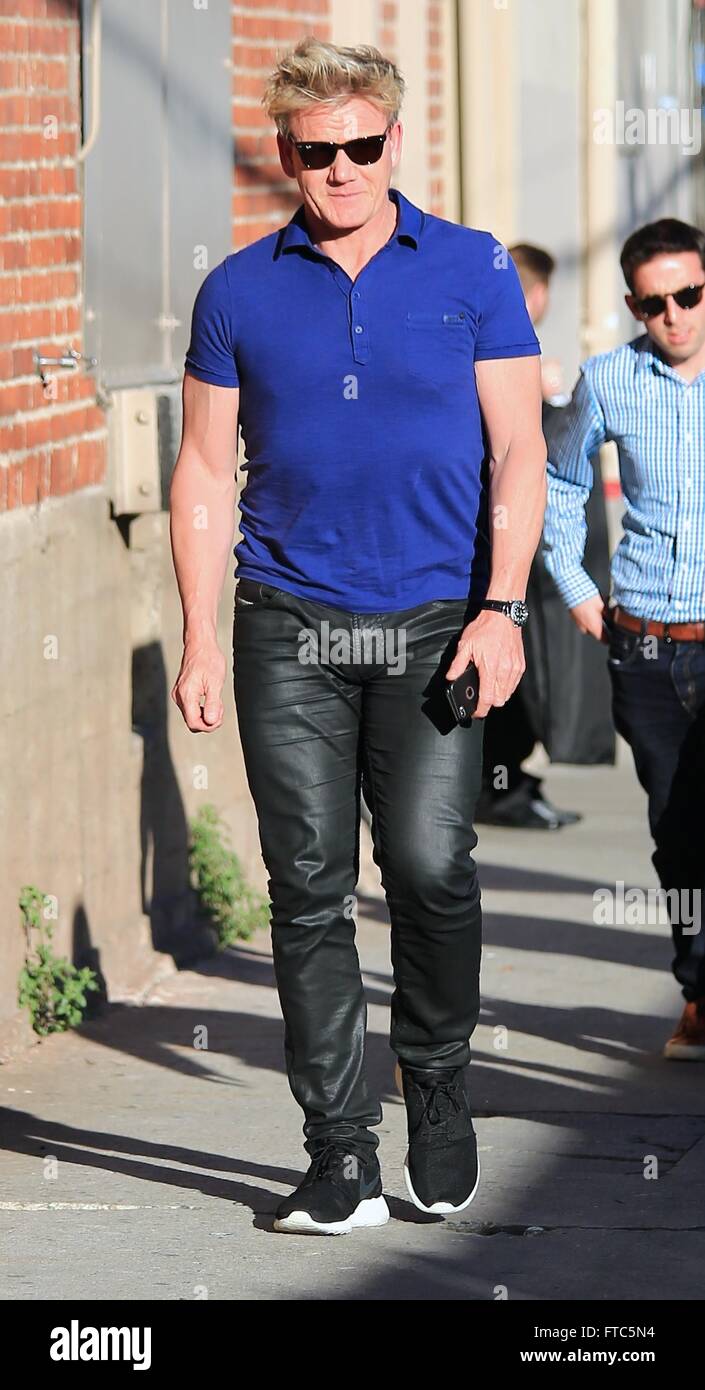 Gordon Ramsay is in Hollywood for an appearance on Jimmy Kimmel Live ...