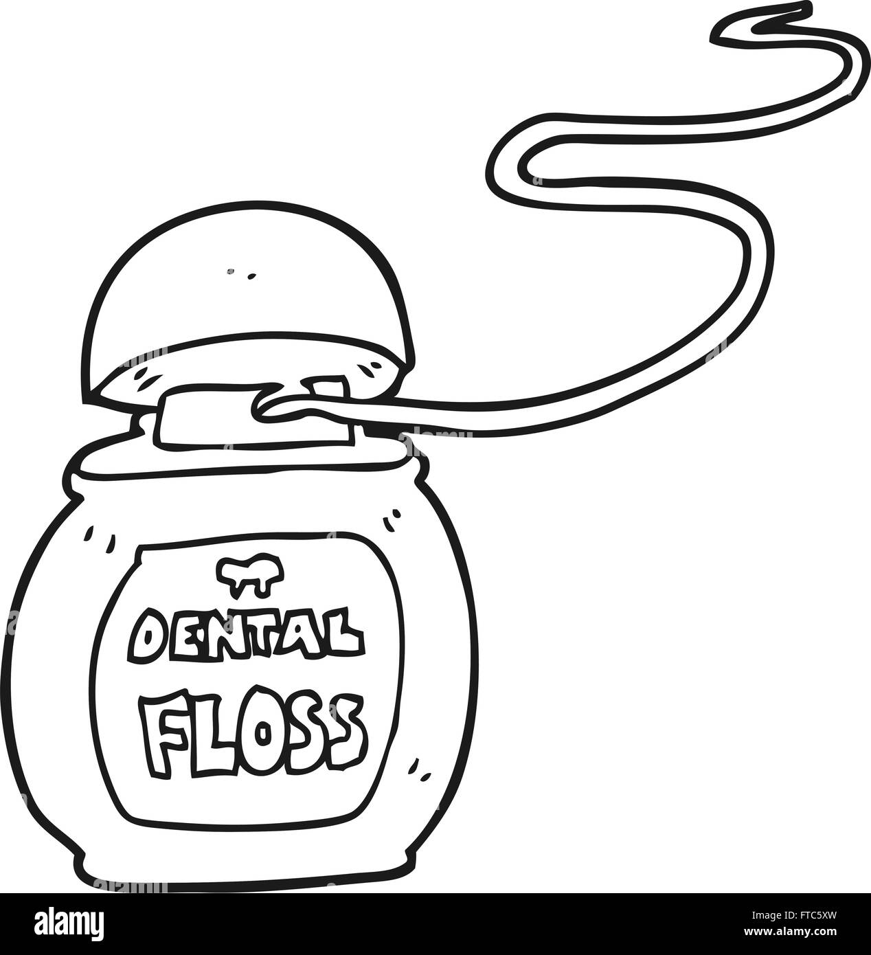 dental floss clipart
