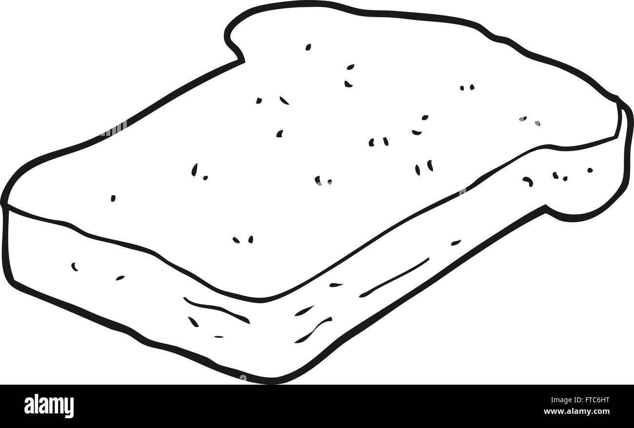 Cartoon slice bread Black and White Stock Photos & Images Alamy