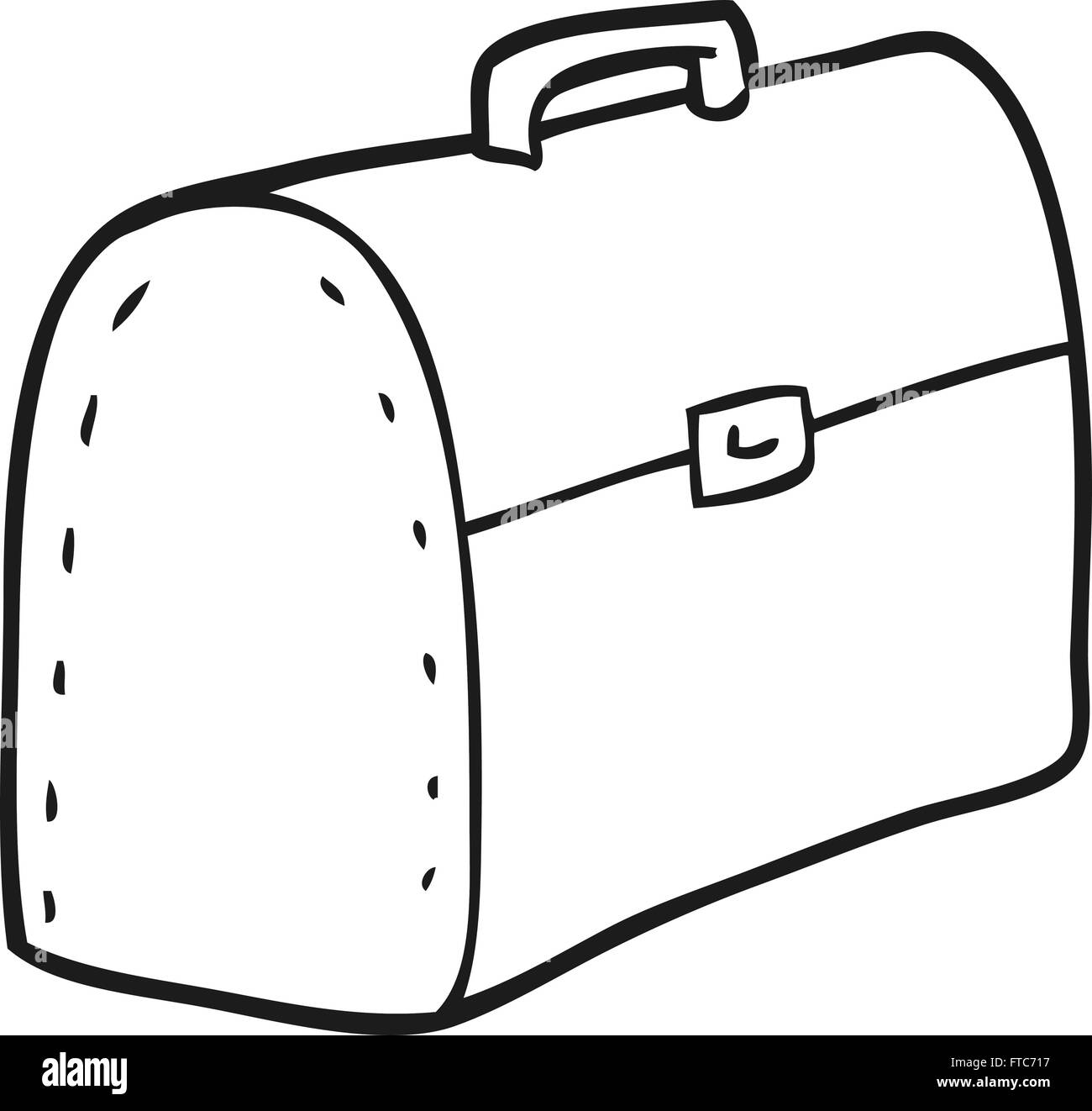 freehand drawn black and white cartoon bag Stock Vector Image & Art Alamy