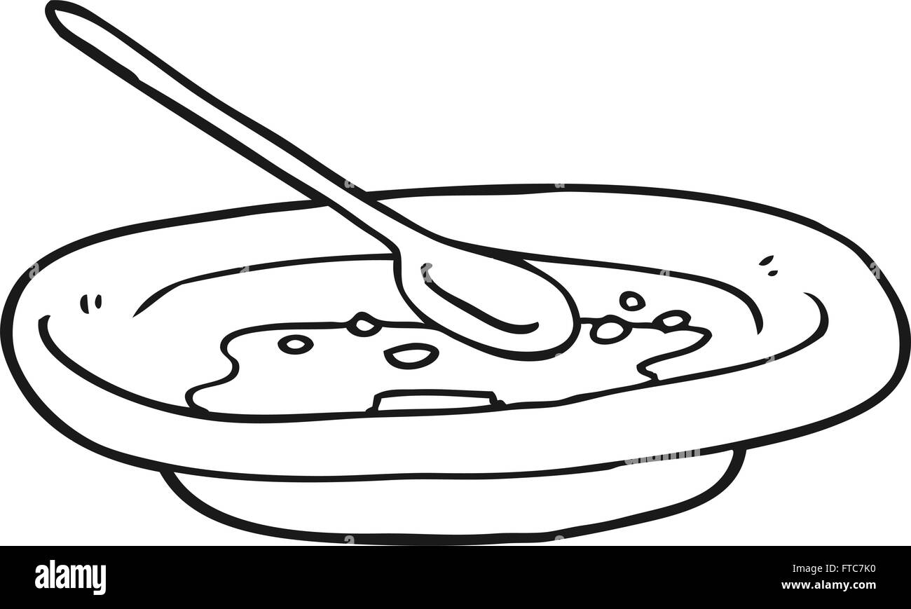 Cereal bowl Black and White Stock Photos & Images Alamy