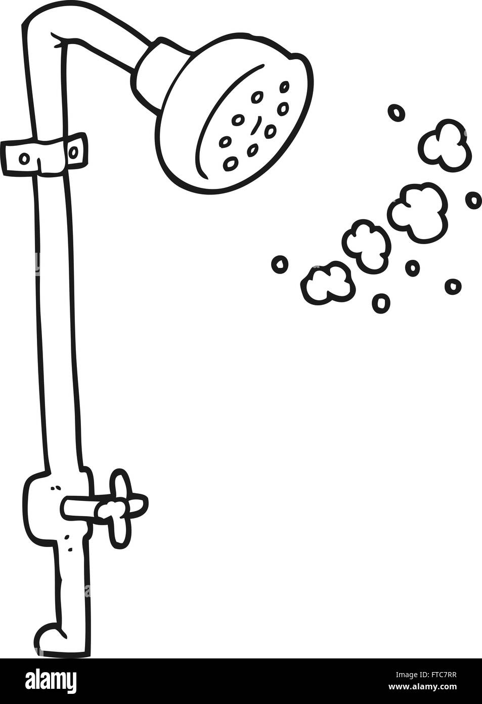 Shower Clipart Black And White