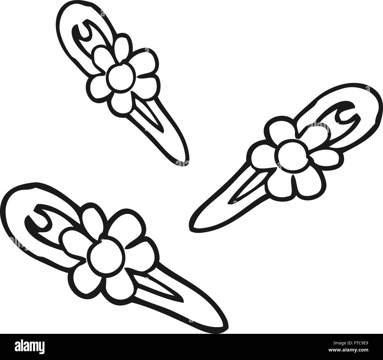 freehand drawn black and white cartoon hair clips Stock Vector Image & Art - Alamy freehand drawn black and white cartoon hair clips Stock Vector Image & Art - Alamy