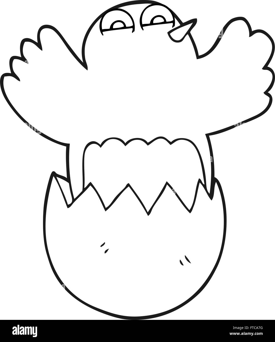 Hatching Eggs Clipart Black