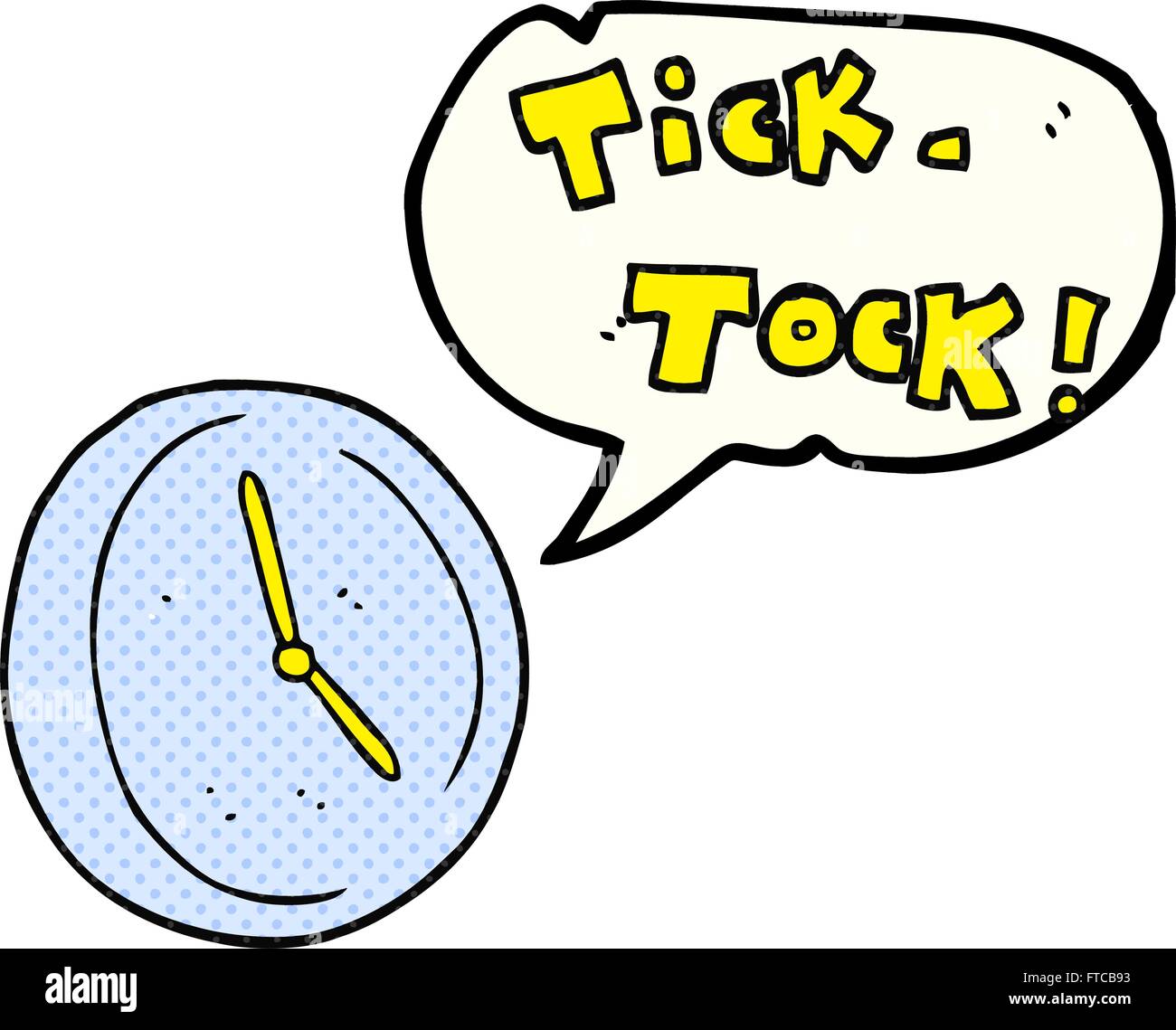 Clock time quirky Stock Vector Images Alamy