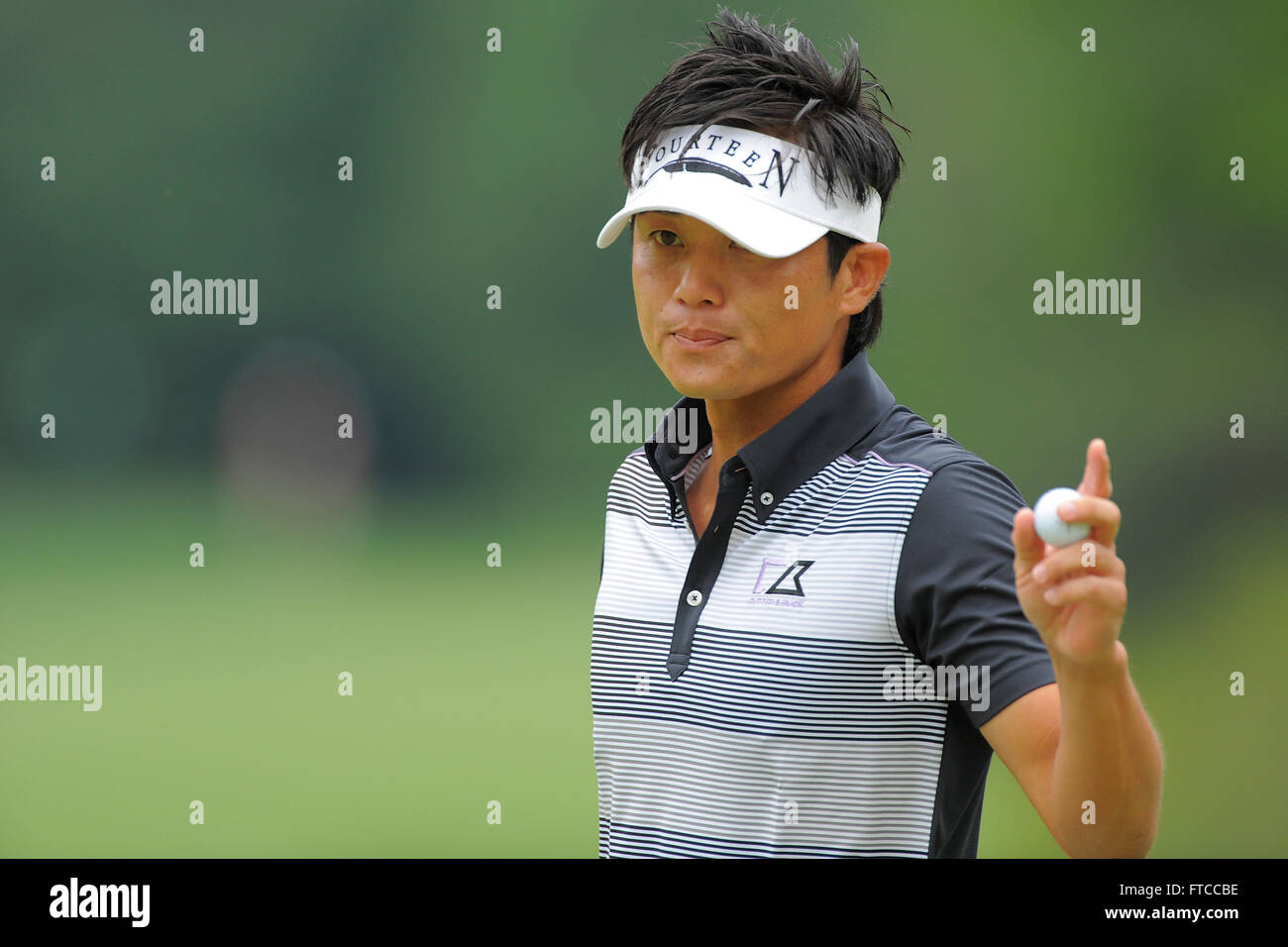 Charlotte, North Carolina, USA. 6th May, 2012. Ryuji Imada during the final round of the Wells Fargo Championship at the Quail Hollow Club on May 6, 2012 in Charlotte, N.C. ZUMA PRESS/ Scott A. Miller. © Scott A. Miller/ZUMA Wire/Alamy Live News Stock Photo