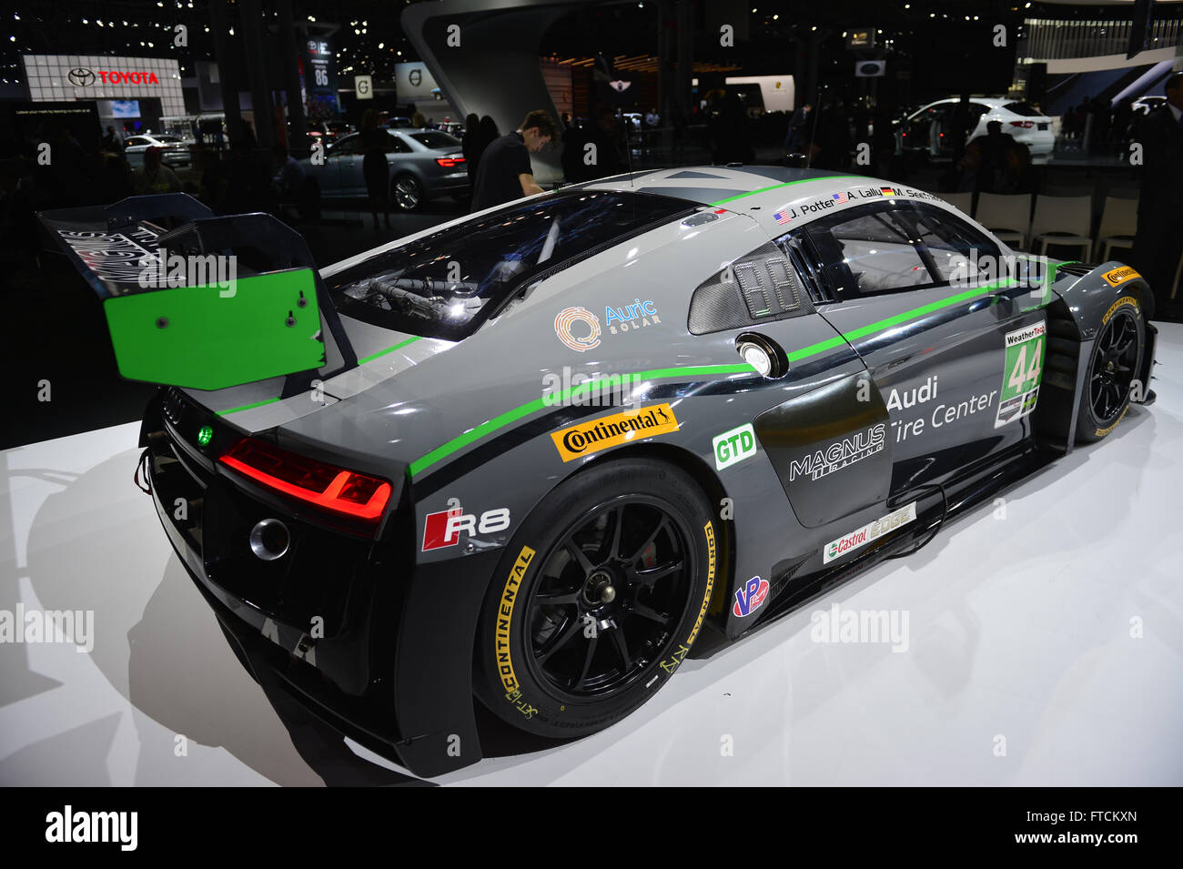 March 23 2016 Manhattan New York United States An Audi R8
