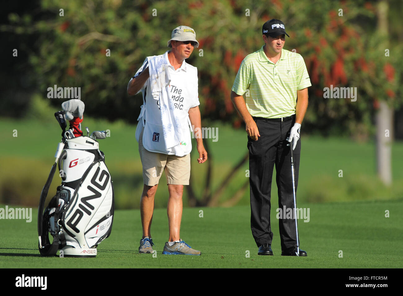 Palm Beach Gardens, Fla, USA. 2nd Mar, 2012. Michael Thompson and his