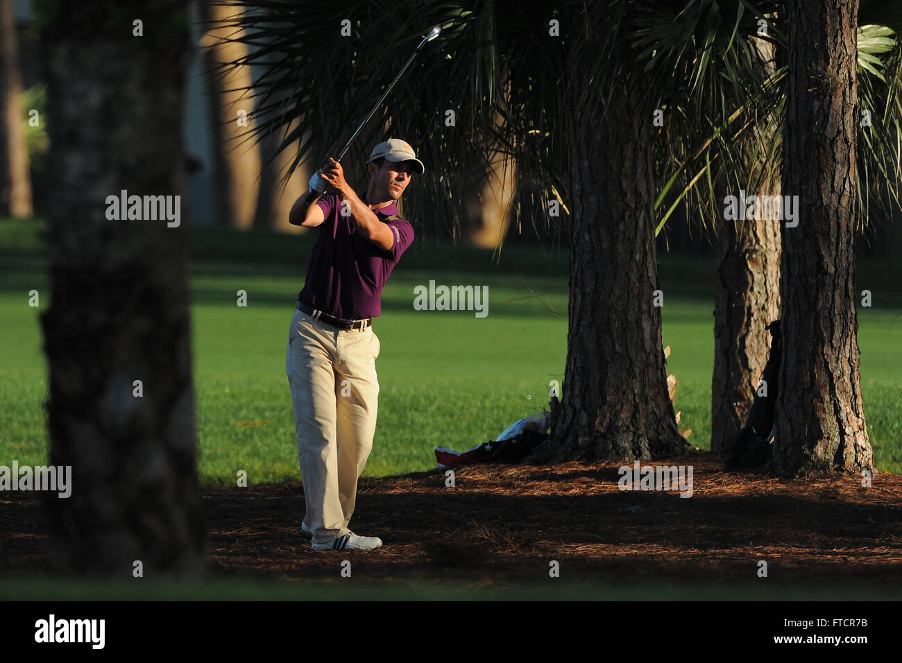 Palm Beach Gardens, Fla, USA. 2nd Mar, 2012. Mike Weir during the second round of the Honda Classic at PGA National on March 2, 2012 in Palm Beach Gardens, Fla. ZUMA PRESS/ Scott A. Miller. © Scott A. Miller/ZUMA Wire/Alamy Live News Stock Photo