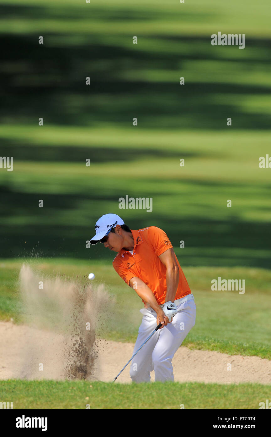 Palm Harbor, Fla, USA. 17th Mar, 2012. Sang-Moon Bae during the third round of the Transitions Chapionship on the Cooperhead Course at Innisbrook Resort and Golf Club on March 17, 2012 in Palm Harbor, Fla. ZUMA Press/Scott A. Miller. © Scott A. Miller/ZUMA Wire/Alamy Live News Stock Photo