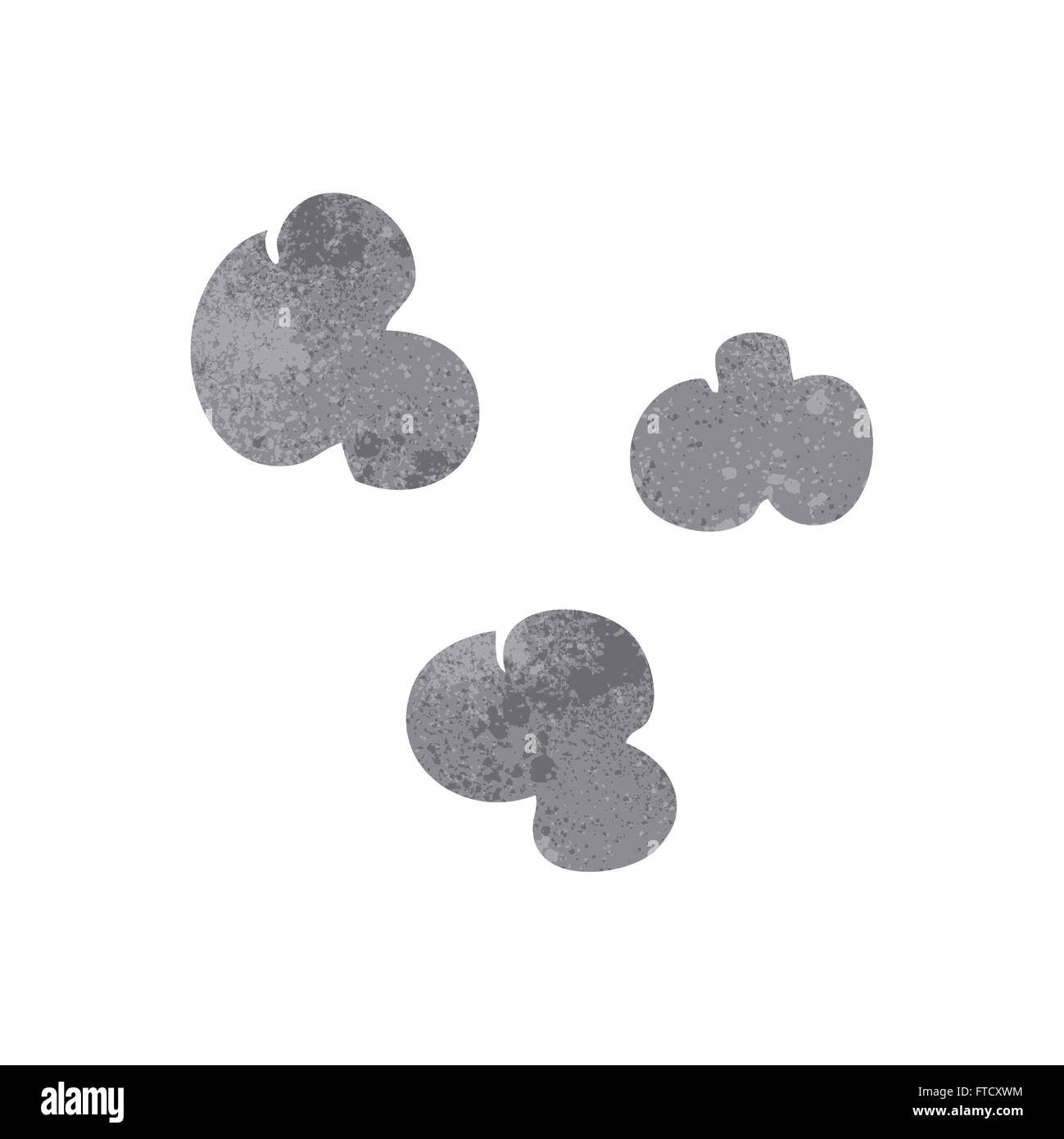 freehand retro cartoon smoke clouds Stock Vector Image & Art - Alamy