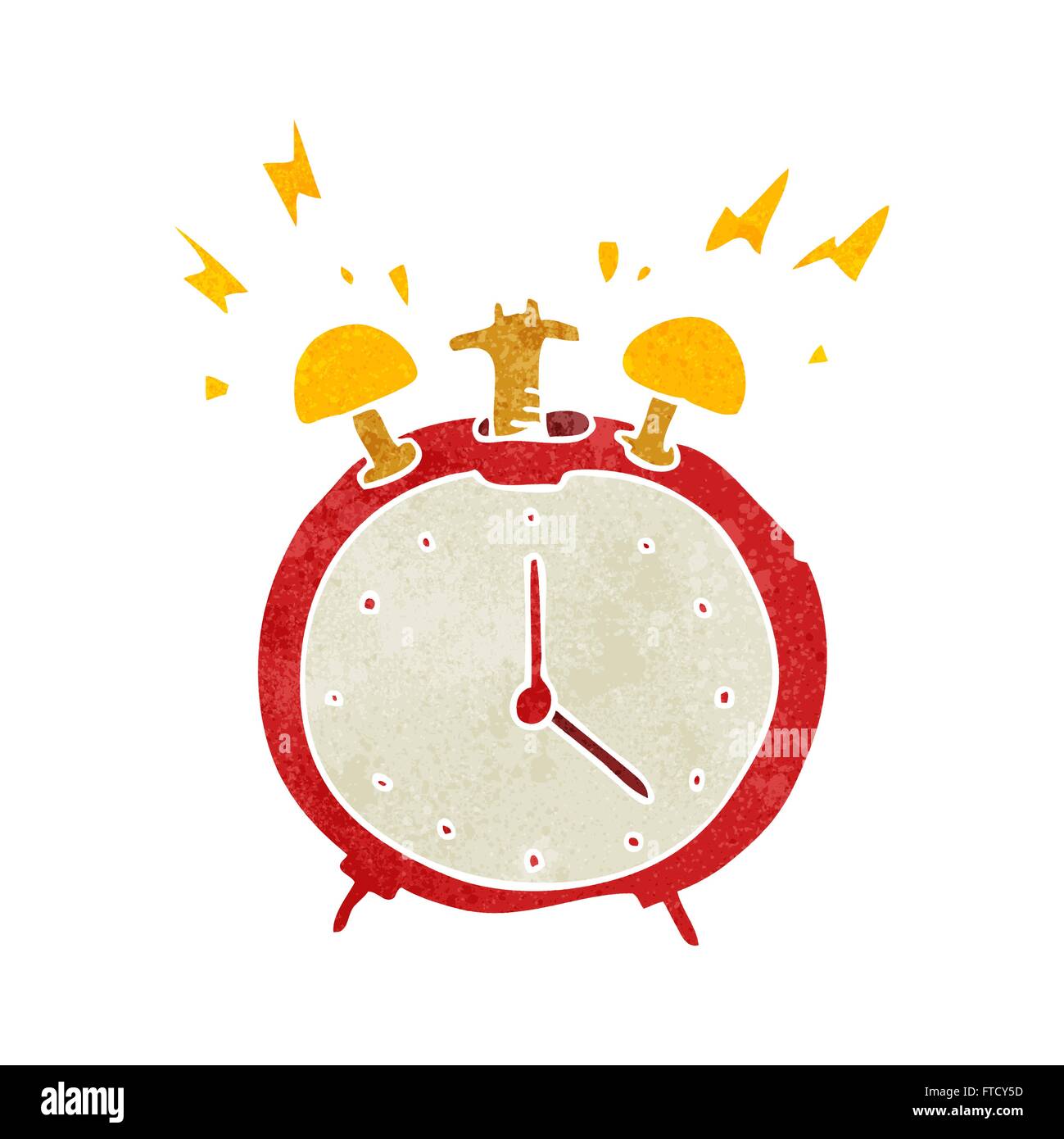 Distressed clock Stock Vector Images - Alamy