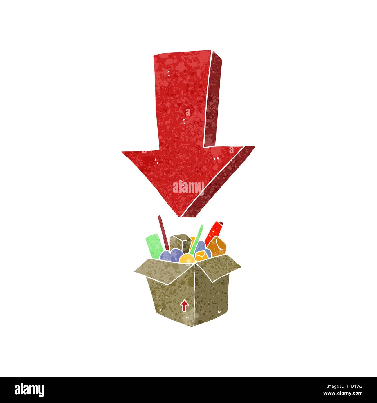 Freehand drawn cartoon box things Stock Vector Images - Alamy