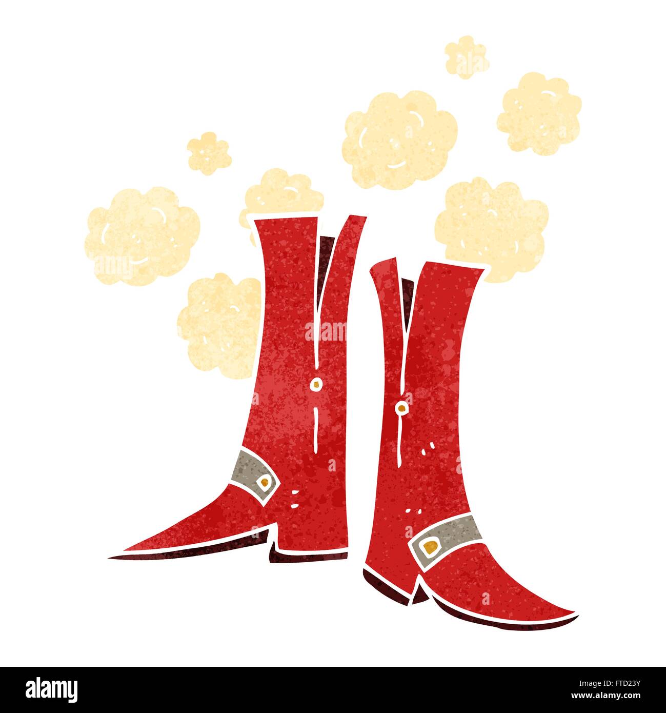 Freehand drawn cartoon boots hires stock photography and images Alamy