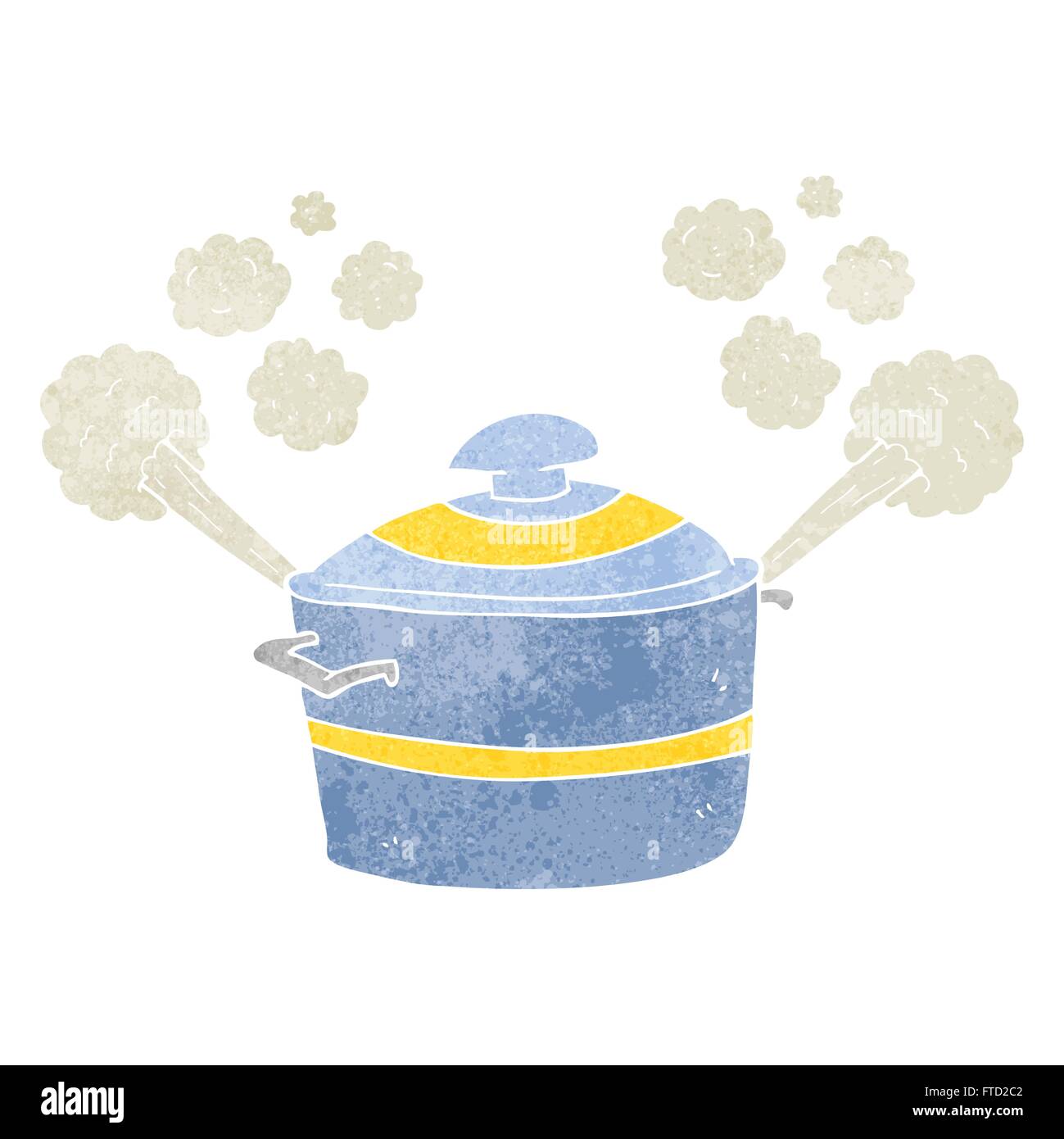 Freehand Drawn Black And White Cartoon Cooking Pot Royalty Free SVG,  Cliparts, Vectors, and Stock Illustration. Image 53192952.