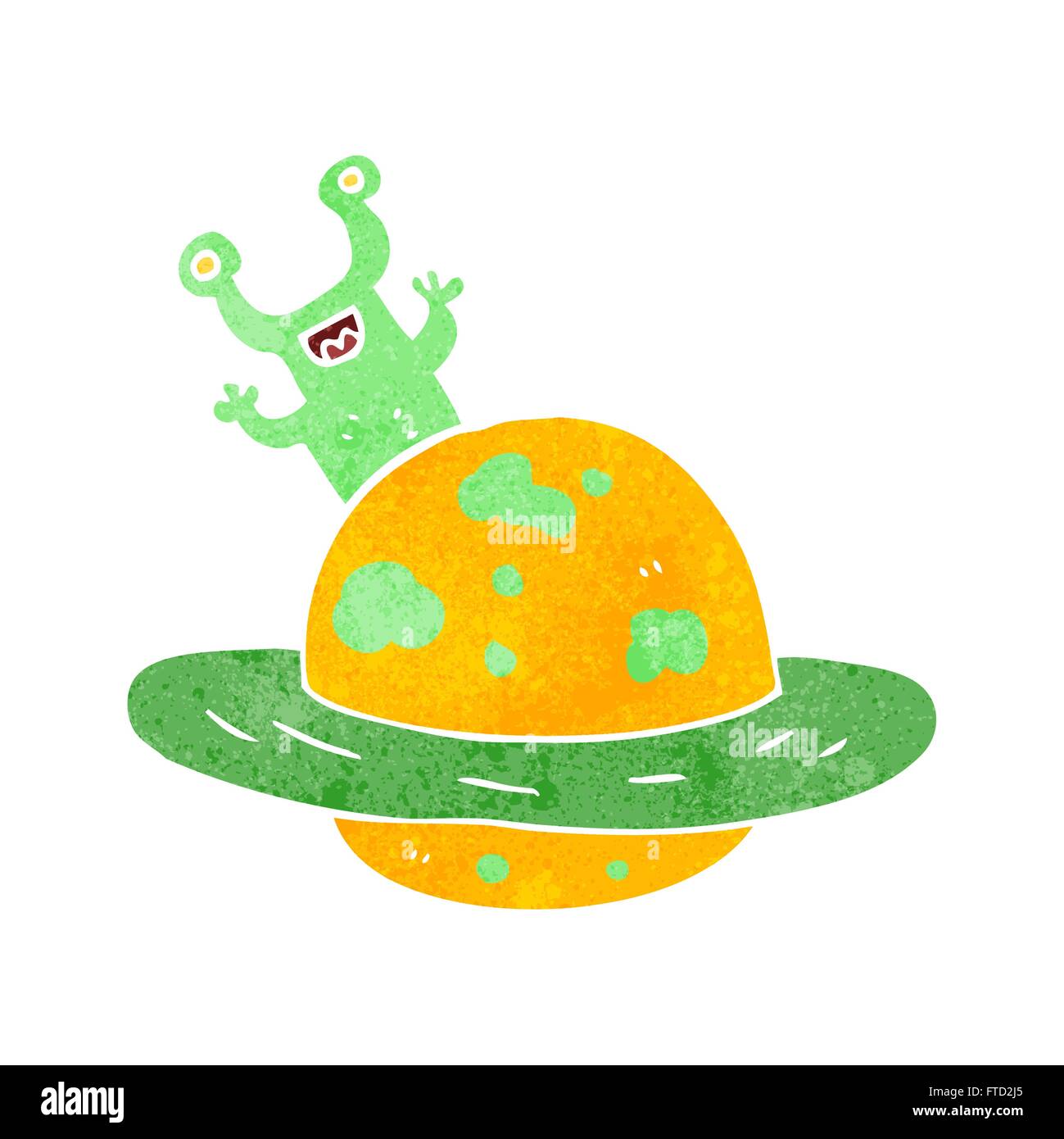 Alien planet artwork Cut Out Stock Images & Pictures - Alamy