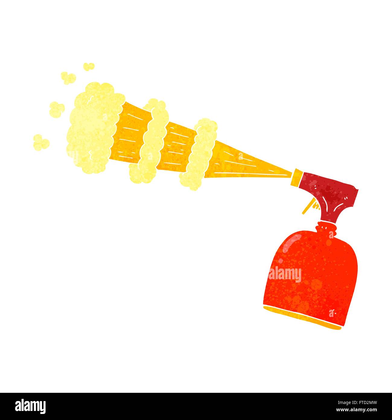 freehand retro cartoon spray bottle Stock Vector Image & Art - Alamy