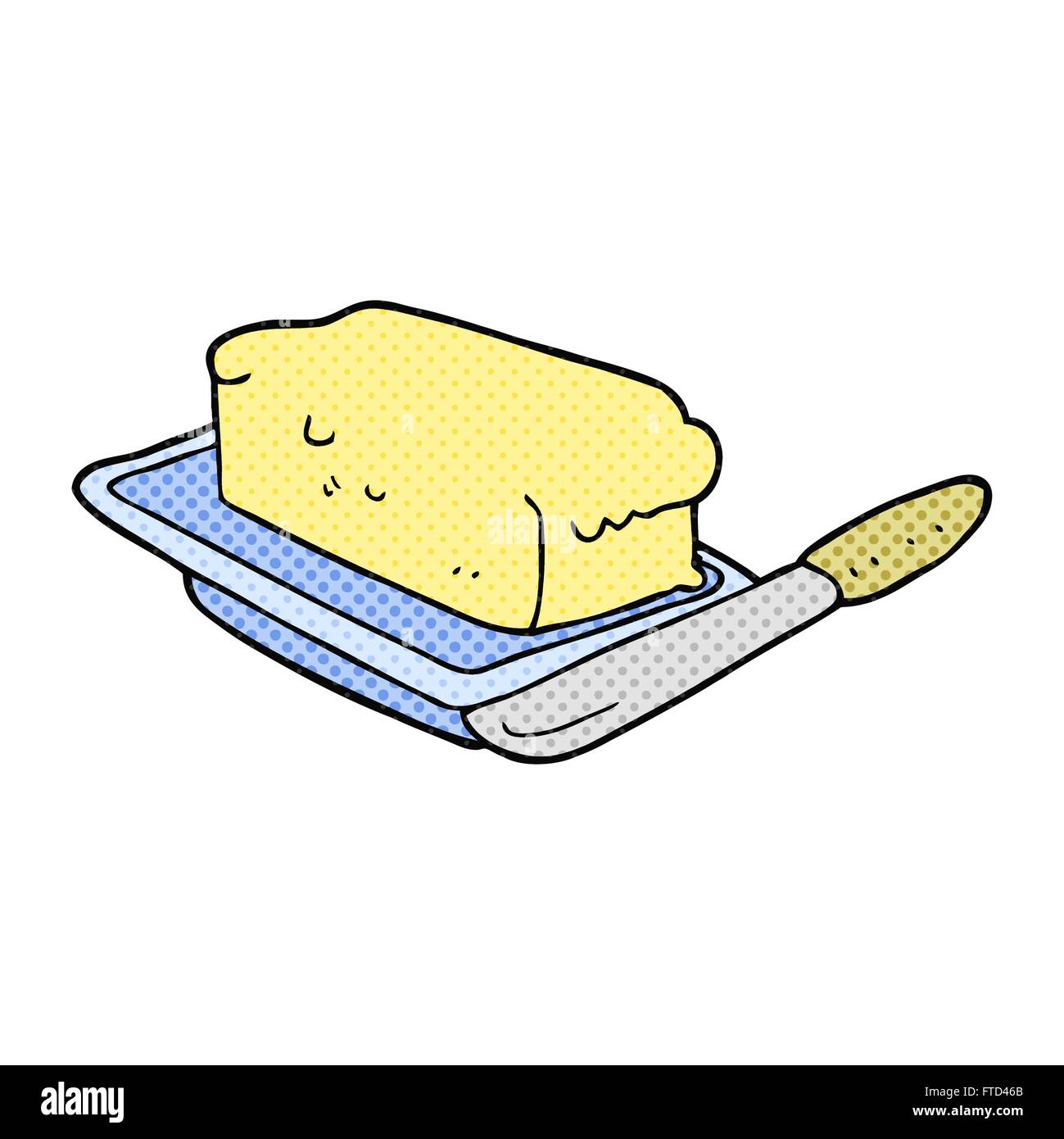 freehand drawn cartoon butter Stock Vector Image & Art Alamy