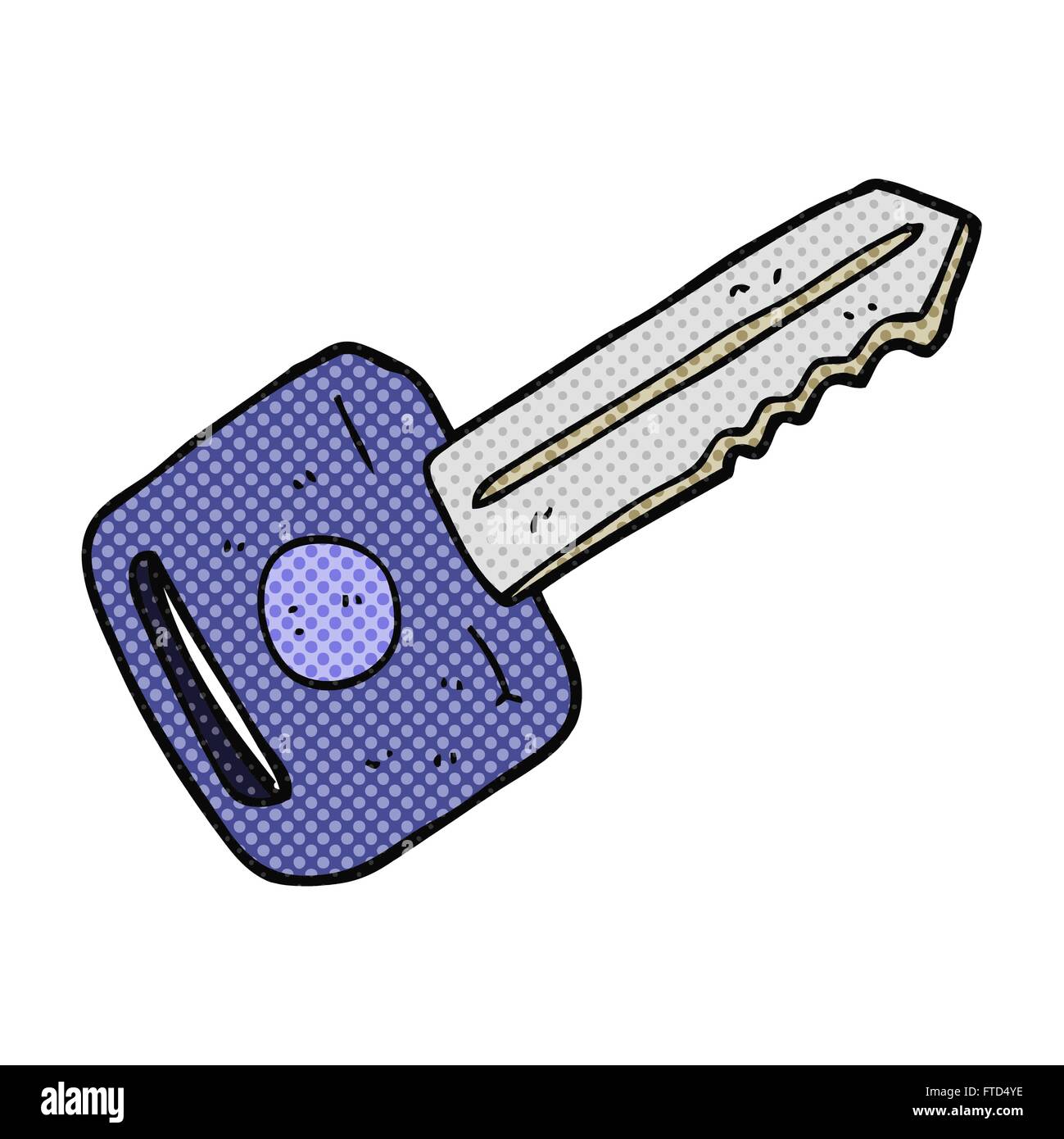 freehand drawn cartoon car key Stock Vector Image & Art Alamy