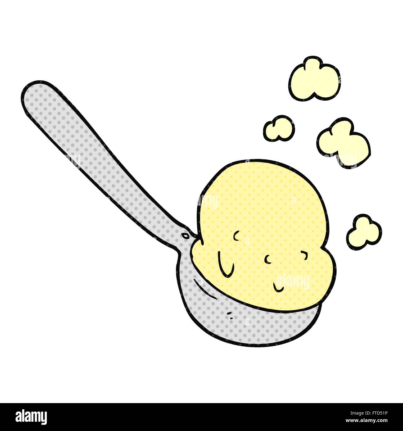 freehand drawn cartoon scoop of ice cream Stock Vector Image & Art Alamy