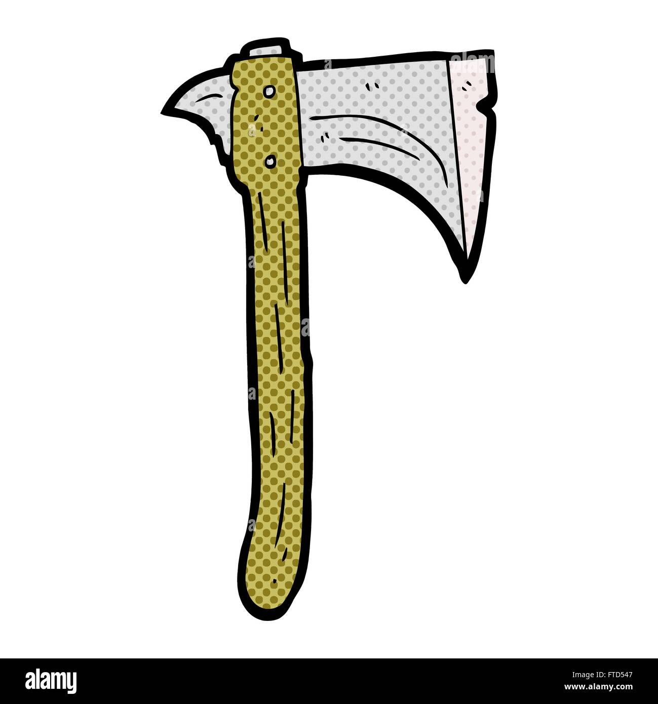 freehand drawn cartoon axe Stock Vector Image & Art Alamy