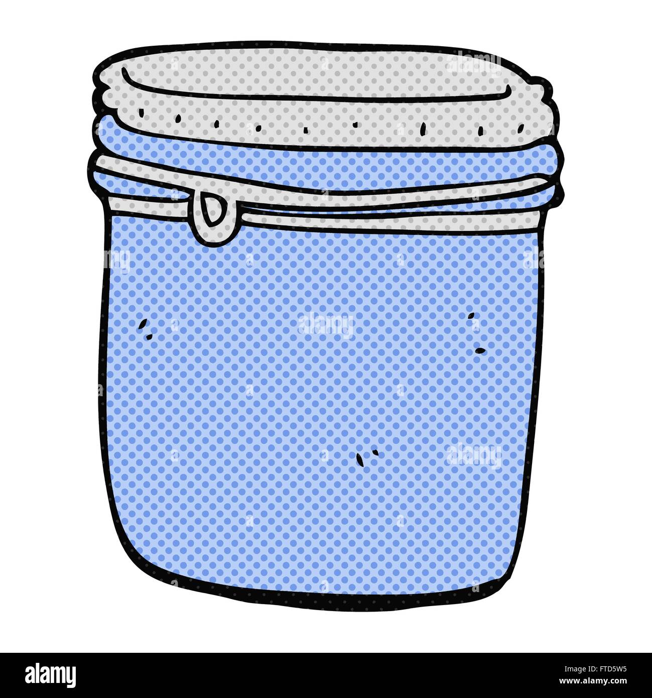 Rectangular Jar Cartoon freehand drawn cartoon jar Stock Vector Image & Art - Alamy