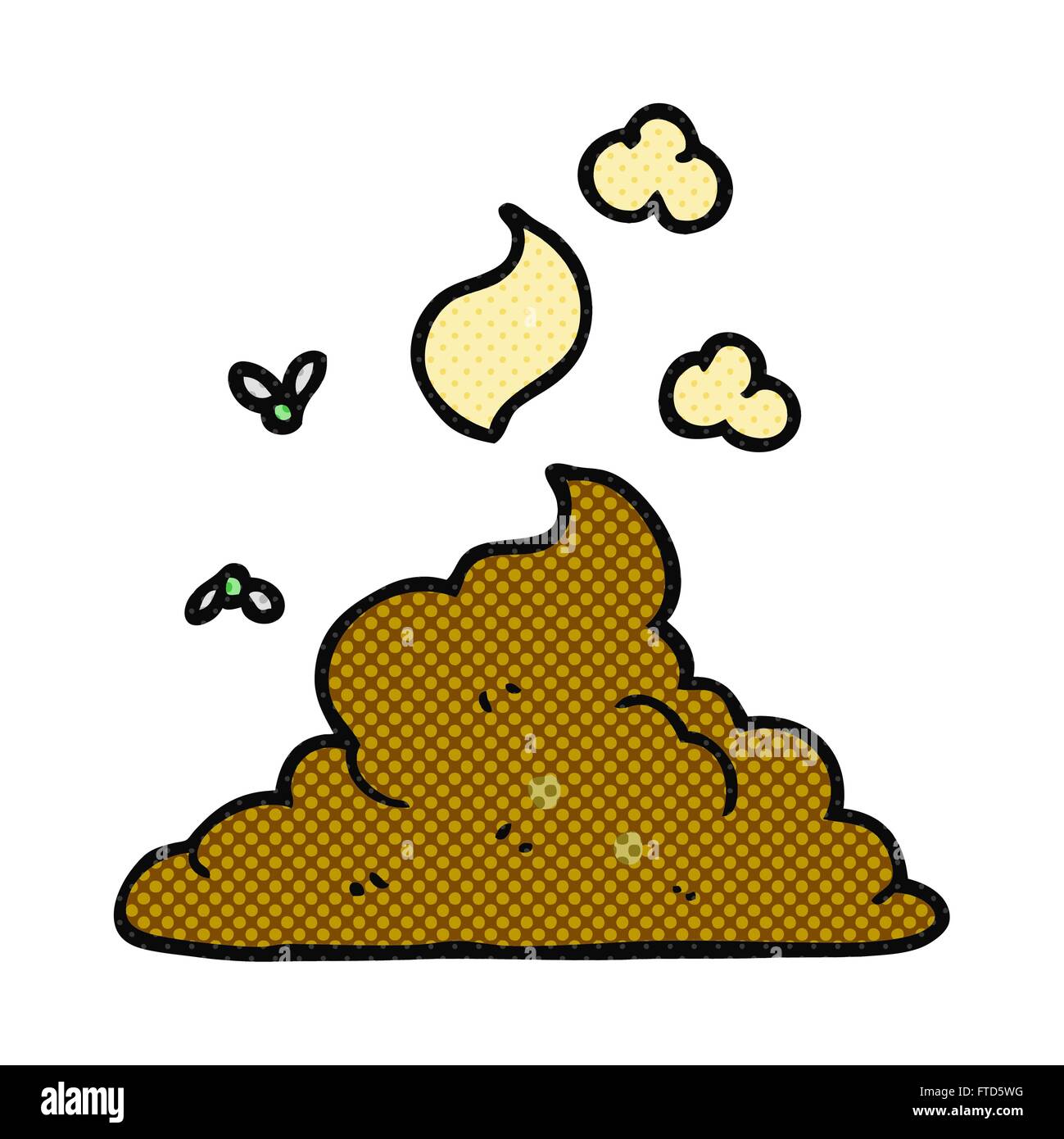 freehand drawn cartoon steaming pile of poop Stock Vector Image & Art