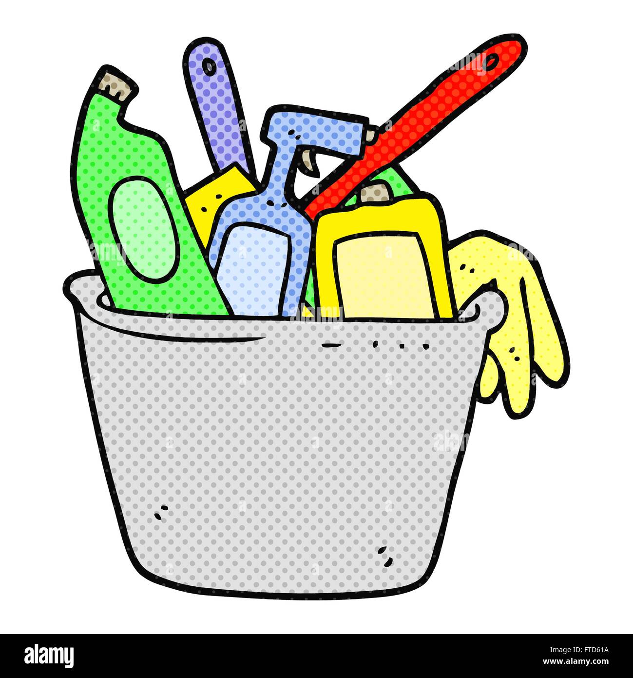 cleaning products freehand drawn cartoon Stock Vector Image & Art - Alamy
