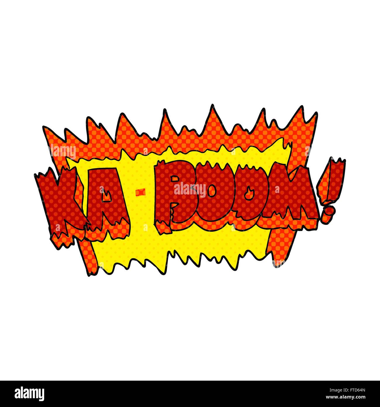 Freehand Drawn Cartoon Comic Book Explosion Stock Vector Image And Art Alamy